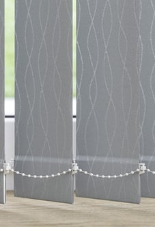 Deanna, River Grey - Vertical Blind Slats